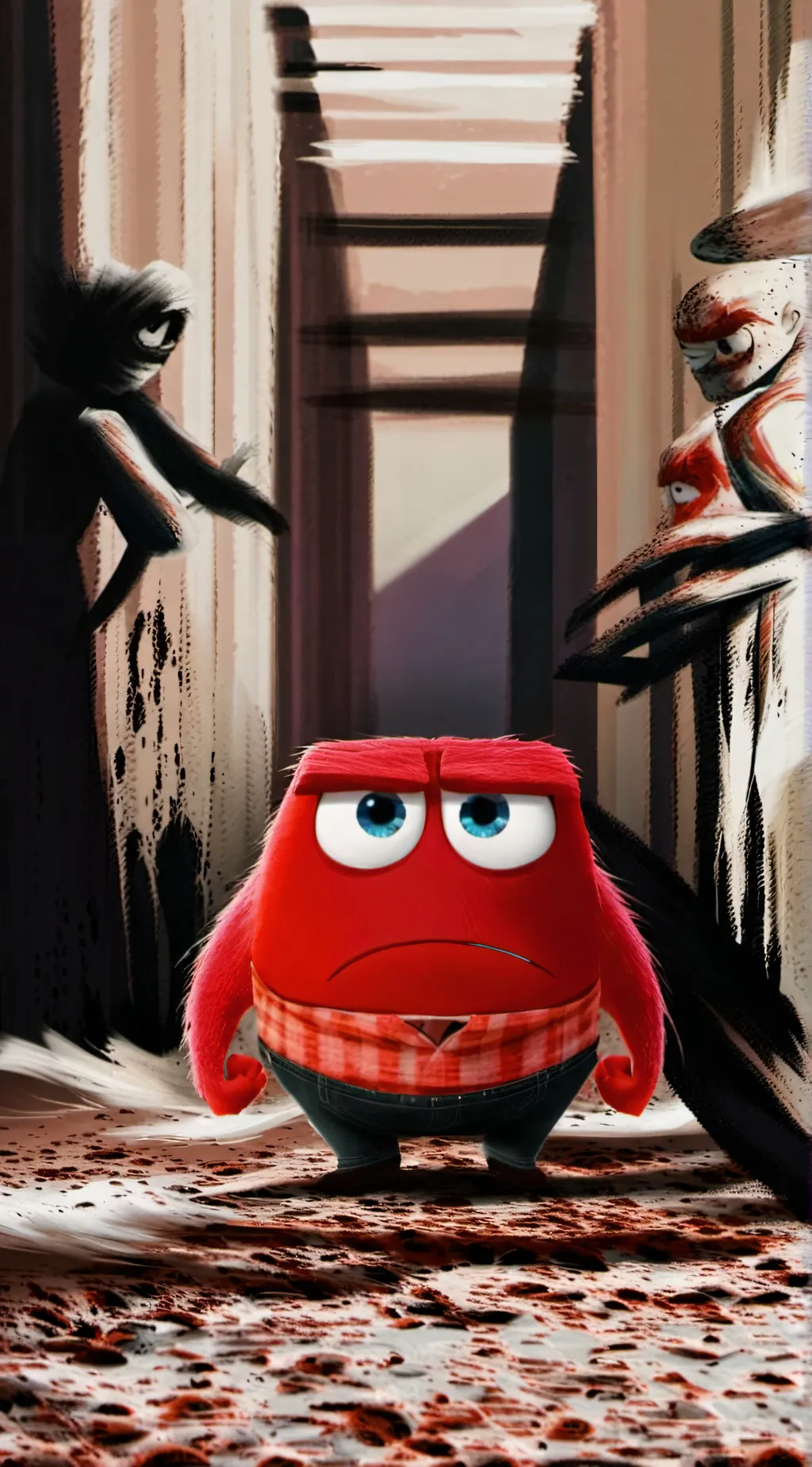 ai character: Anger background