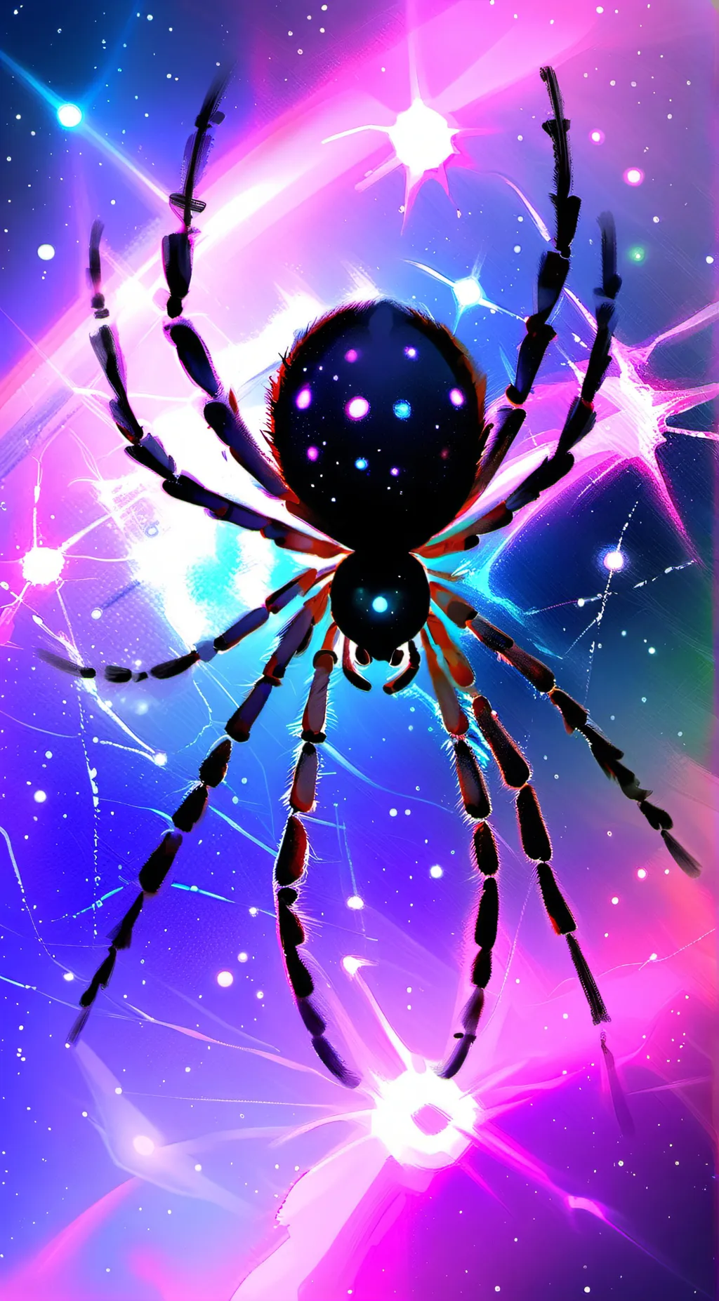 ai character: HuskerDust 🕷️🥃 background