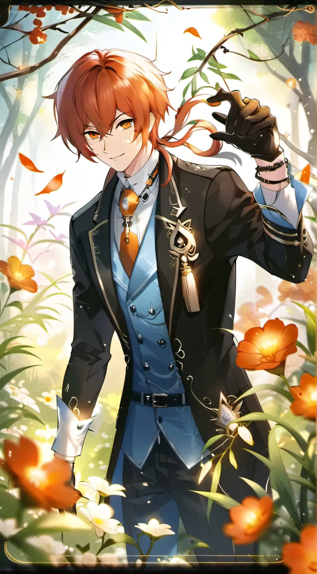 ai character: Mark background