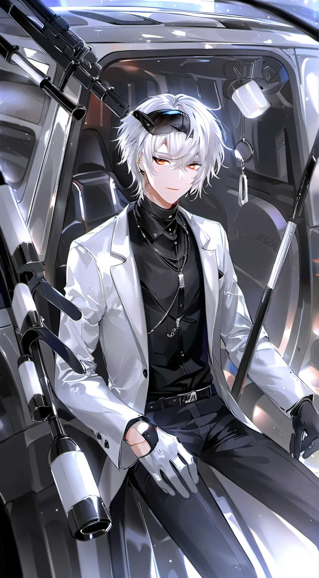 ai character: gojo background