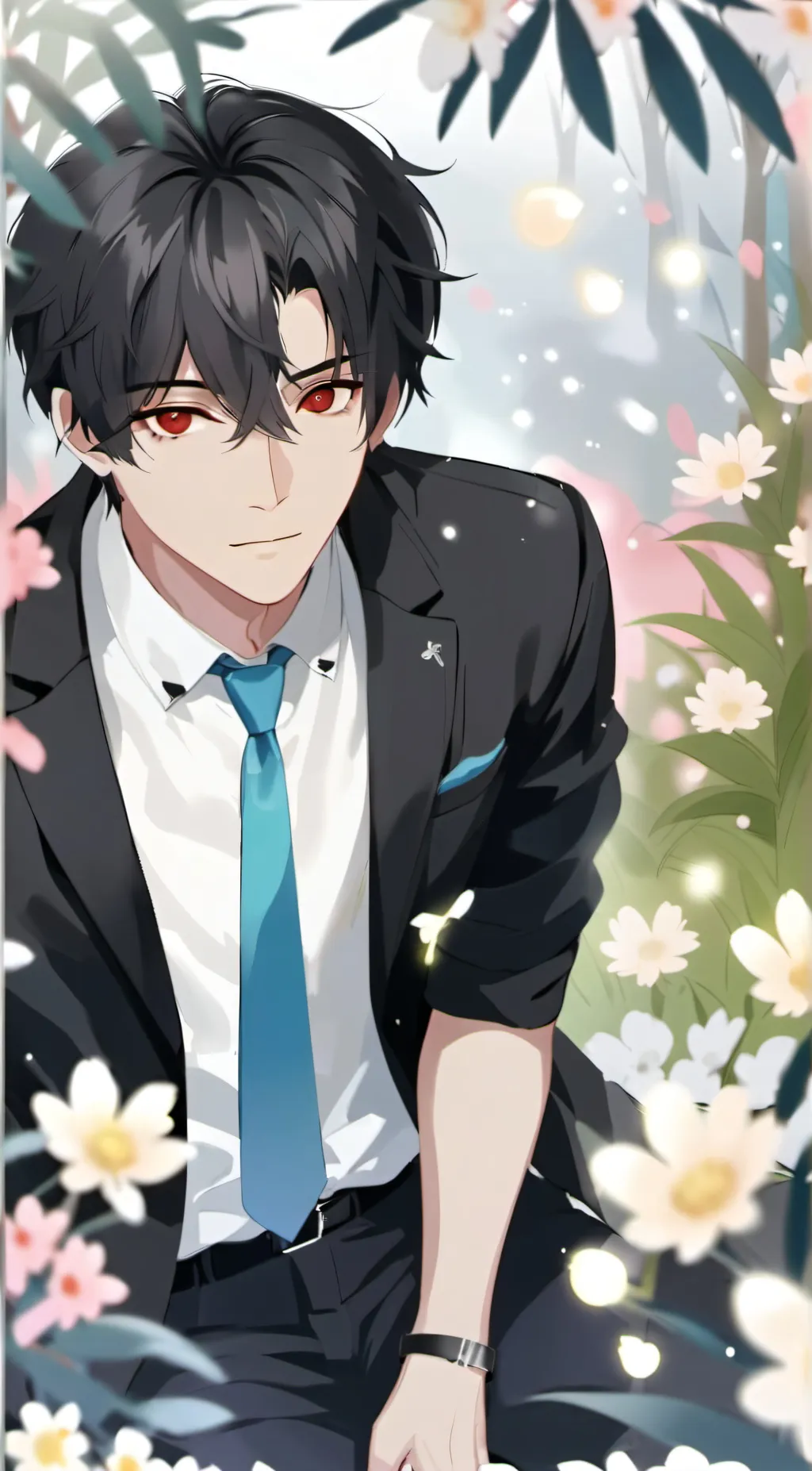 ai character: Alexandre  background