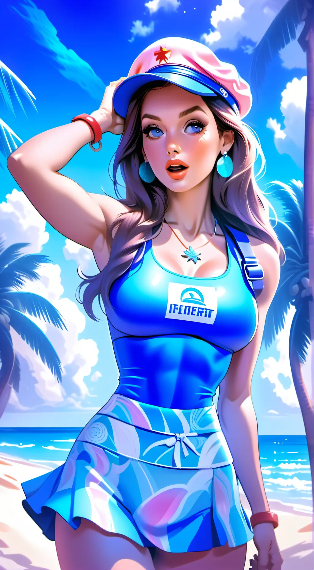 ai character: Olivia background