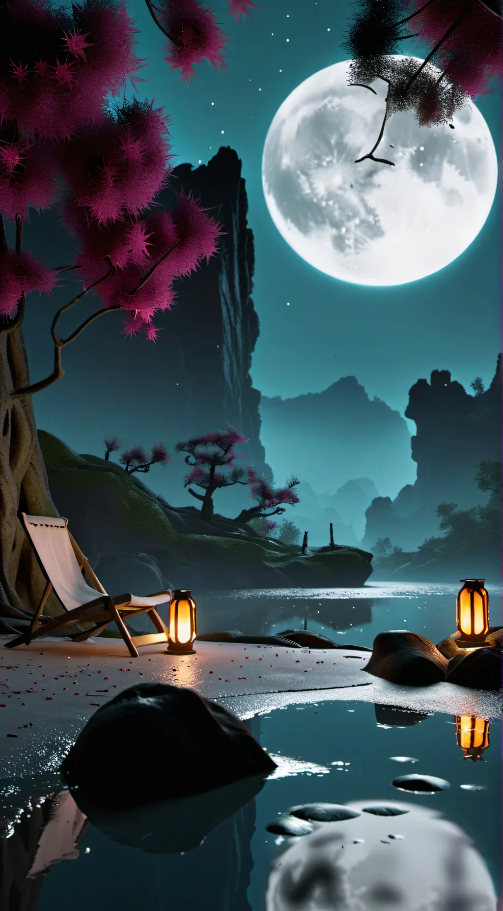 Talkie AI - Chat with night sky