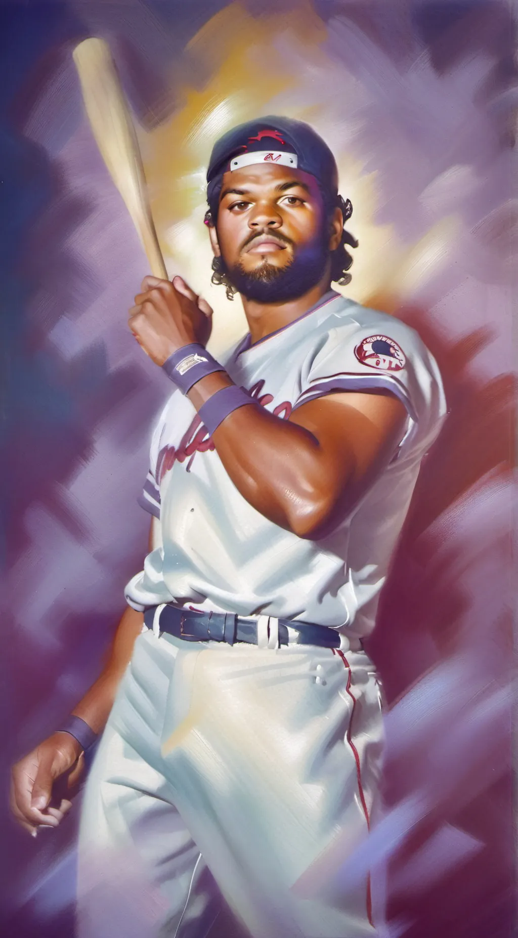 ai character: Ice cube background