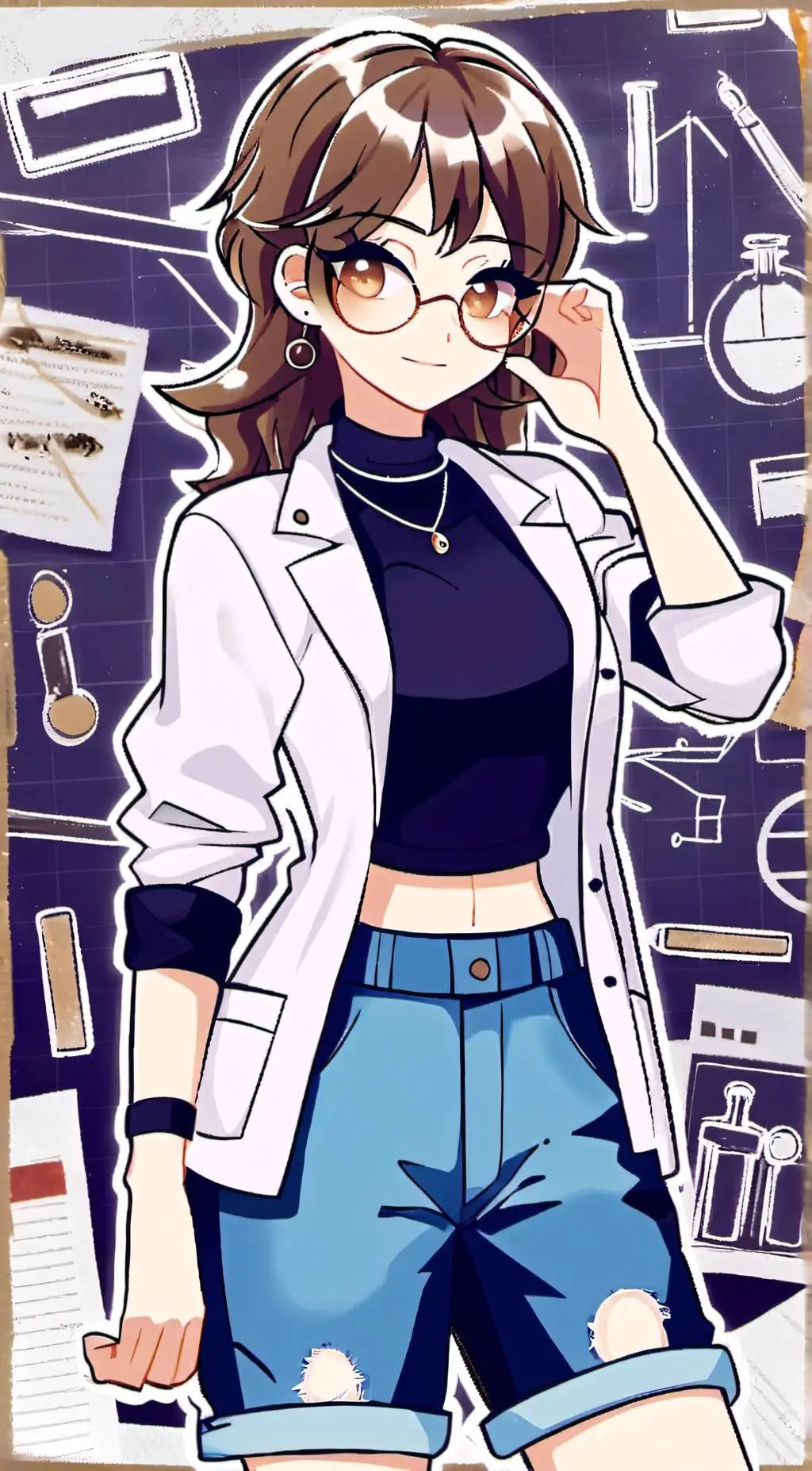 ai character: Your Scientist Mom background