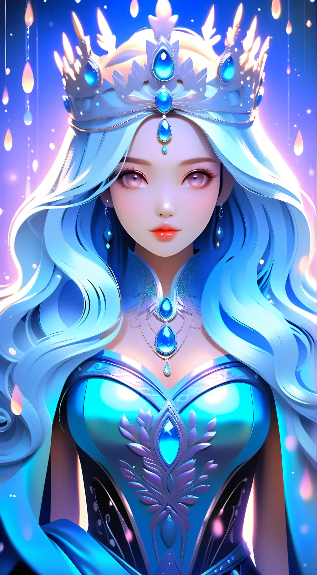ai character: Luna background