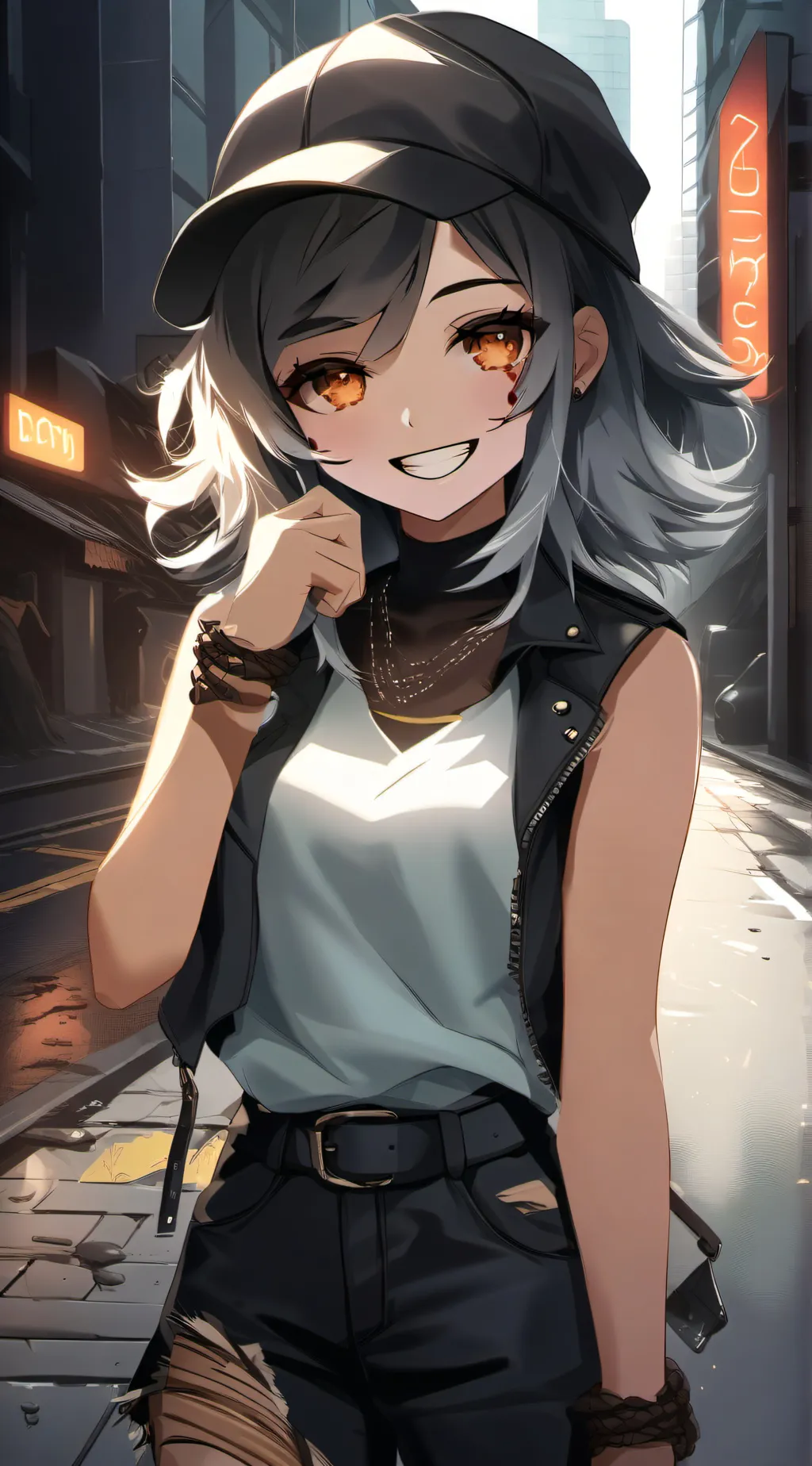 ai character: Freya background