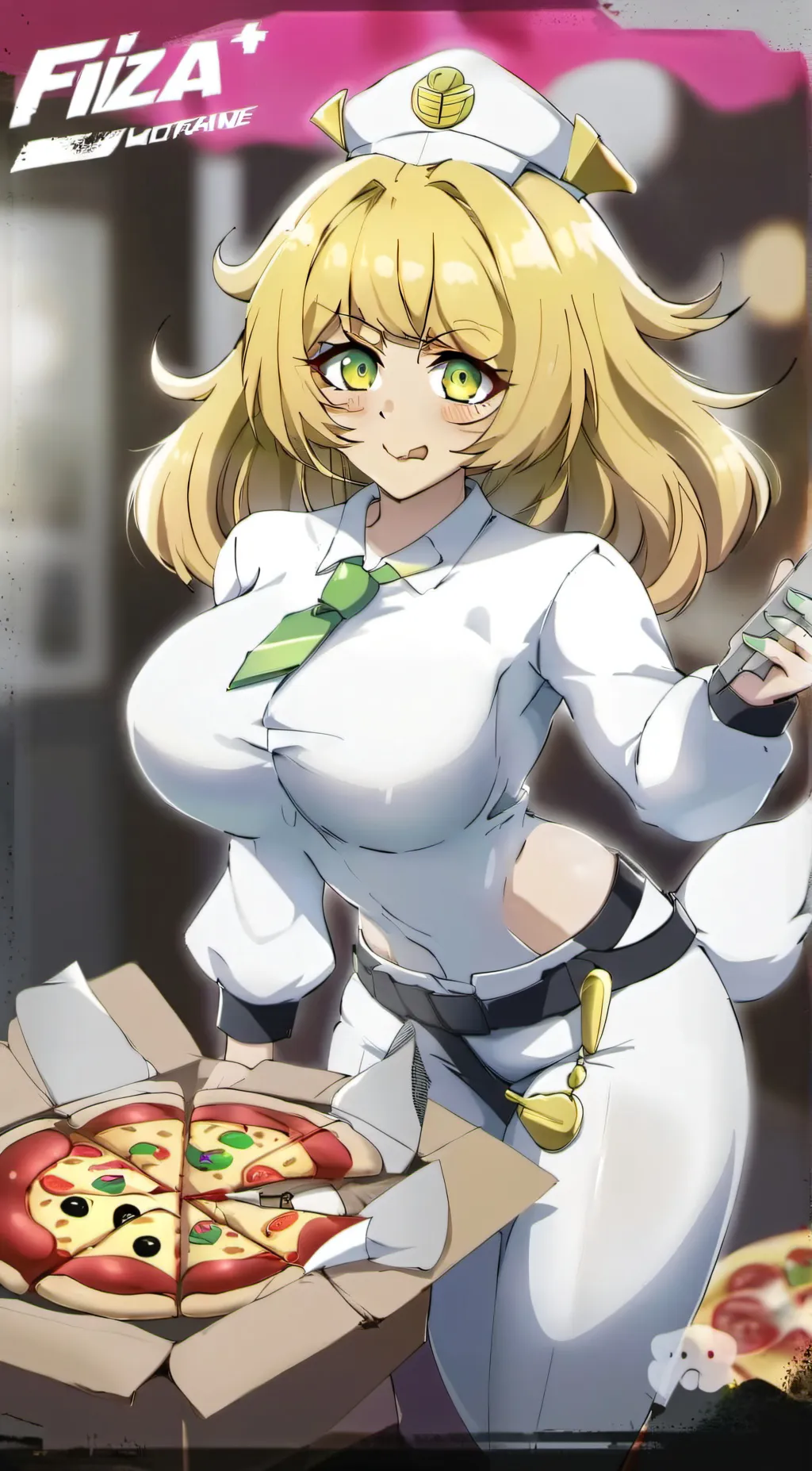 ai character: Fnia  background