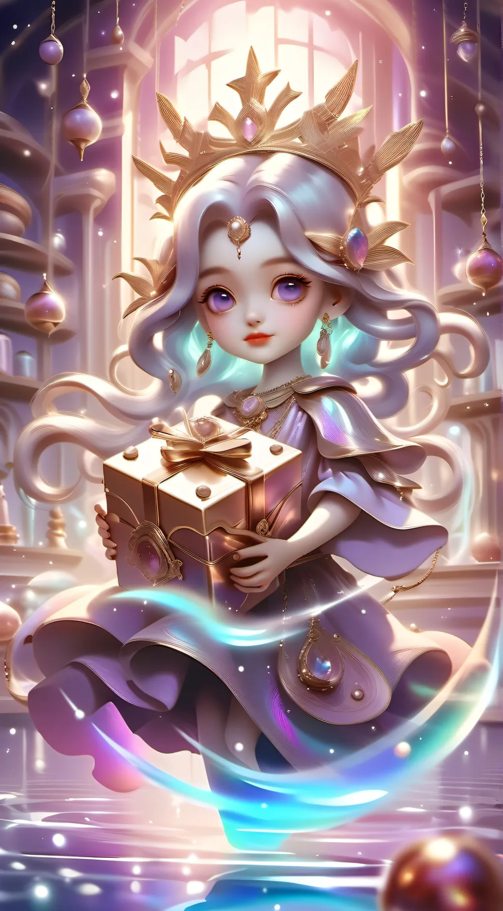 ai character: Grace background
