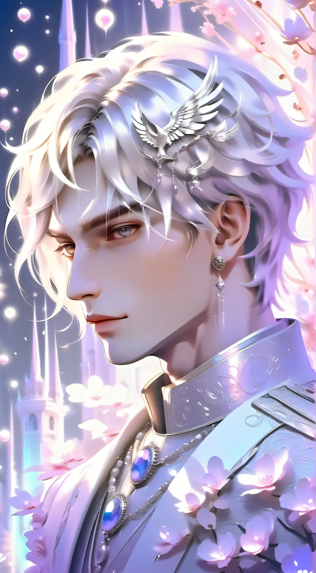 ai character: leon background