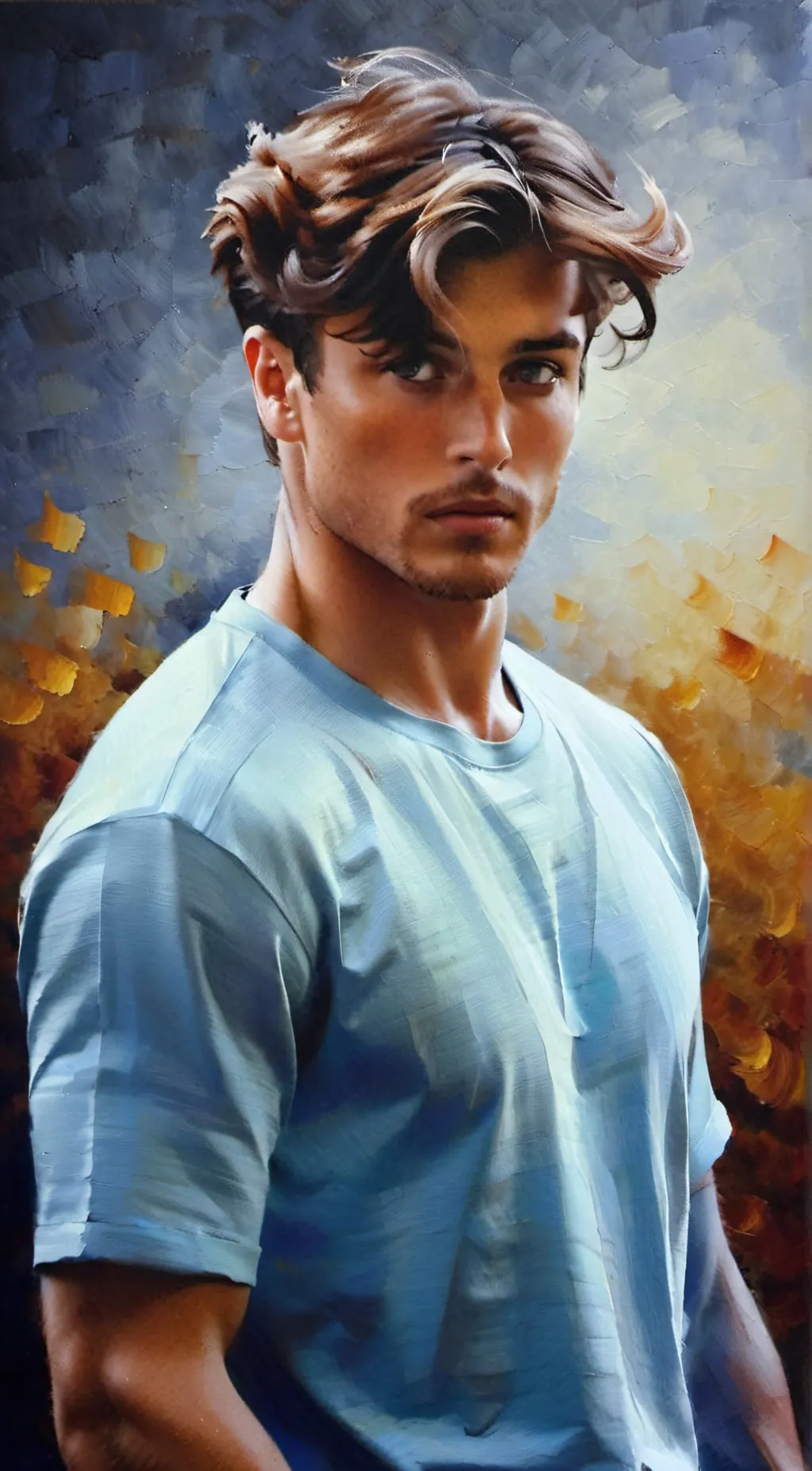 ai character: Lucas background