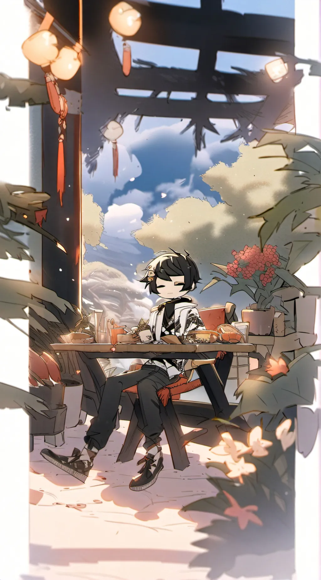 ai character: liam background