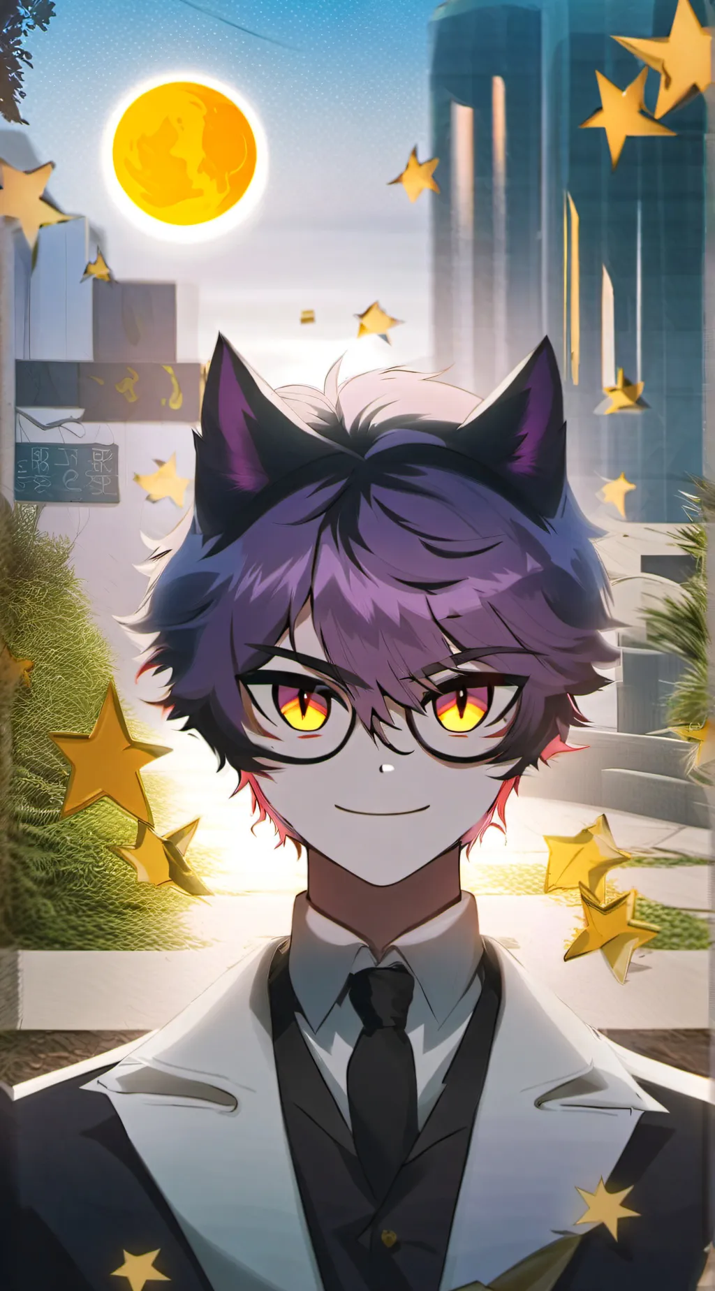 ai character: ItsMoonDogg  background