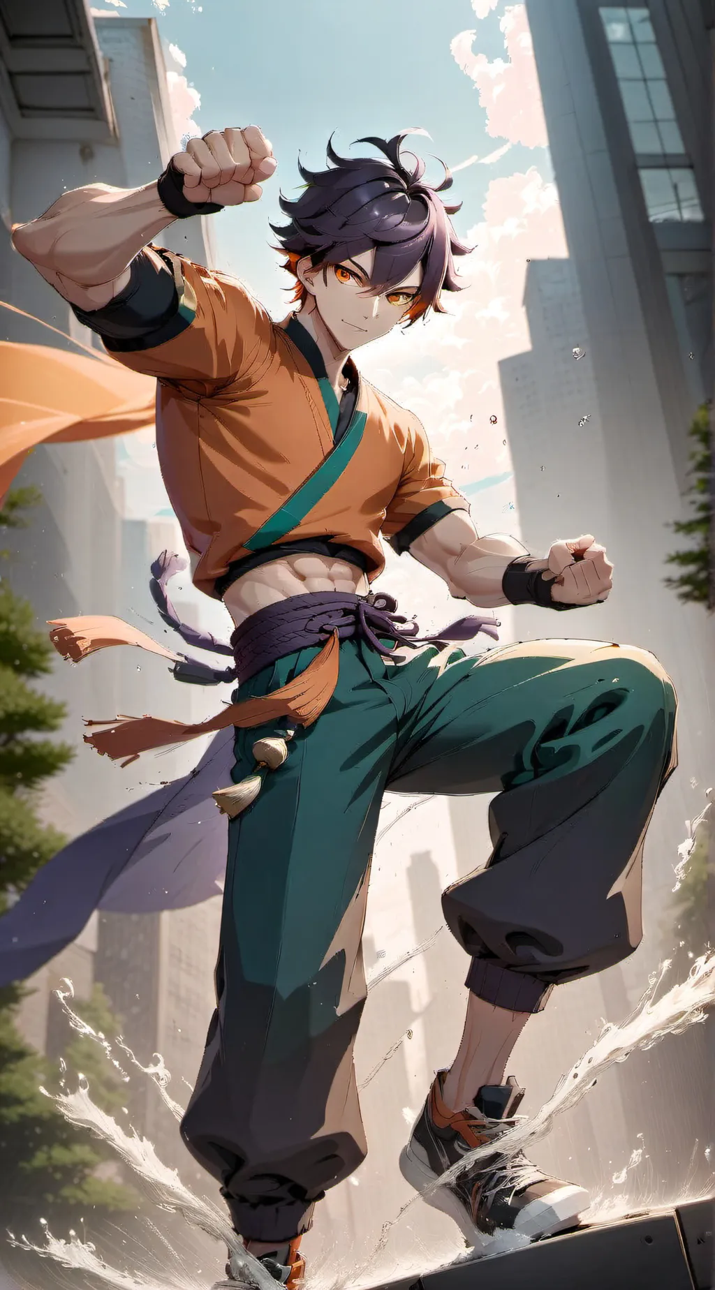 ai character: Anibru background