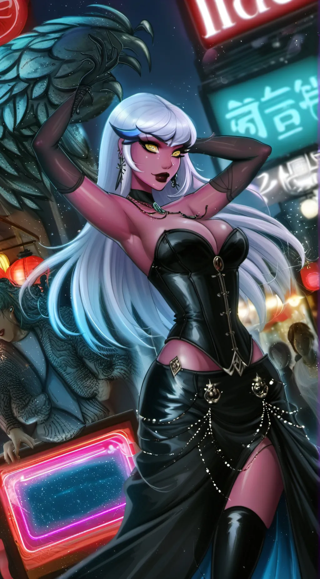 ai character: Verosika Mayday background