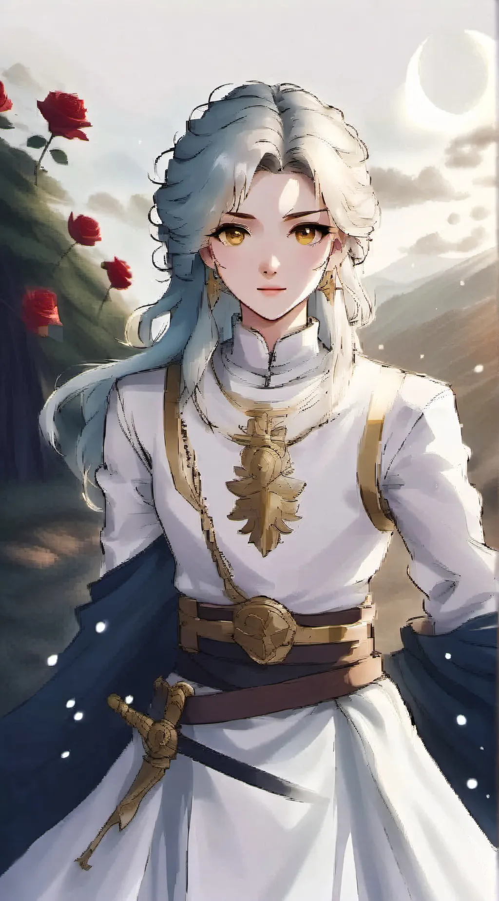 ai character: Luna Kretberk background