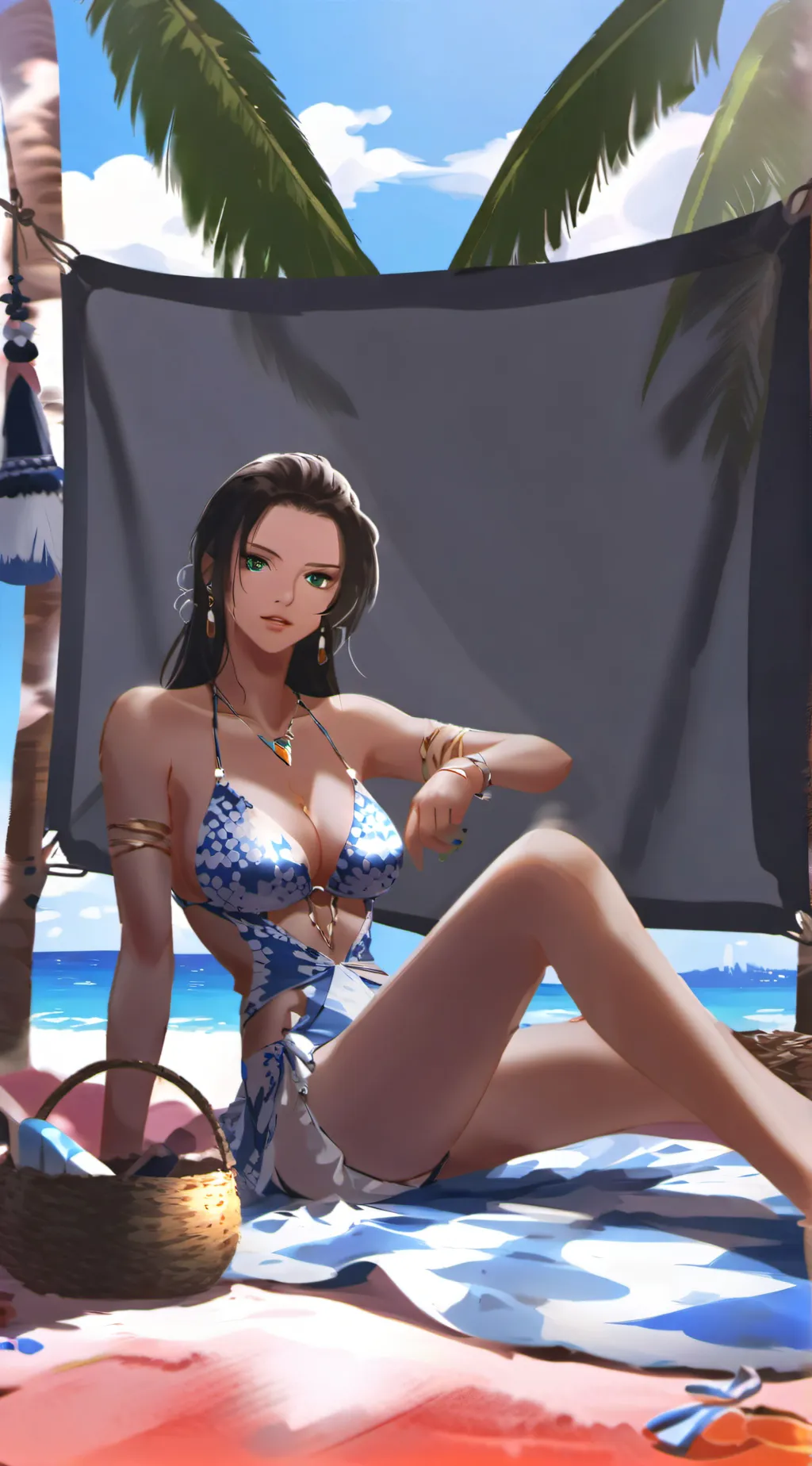 ai character: Camie  background