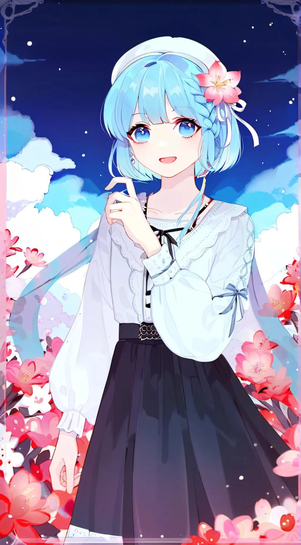 ai character: lily background
