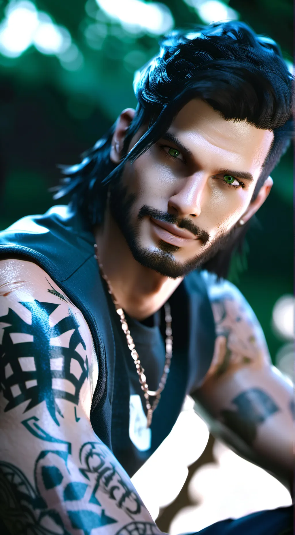 ai character: Elliot Reed background
