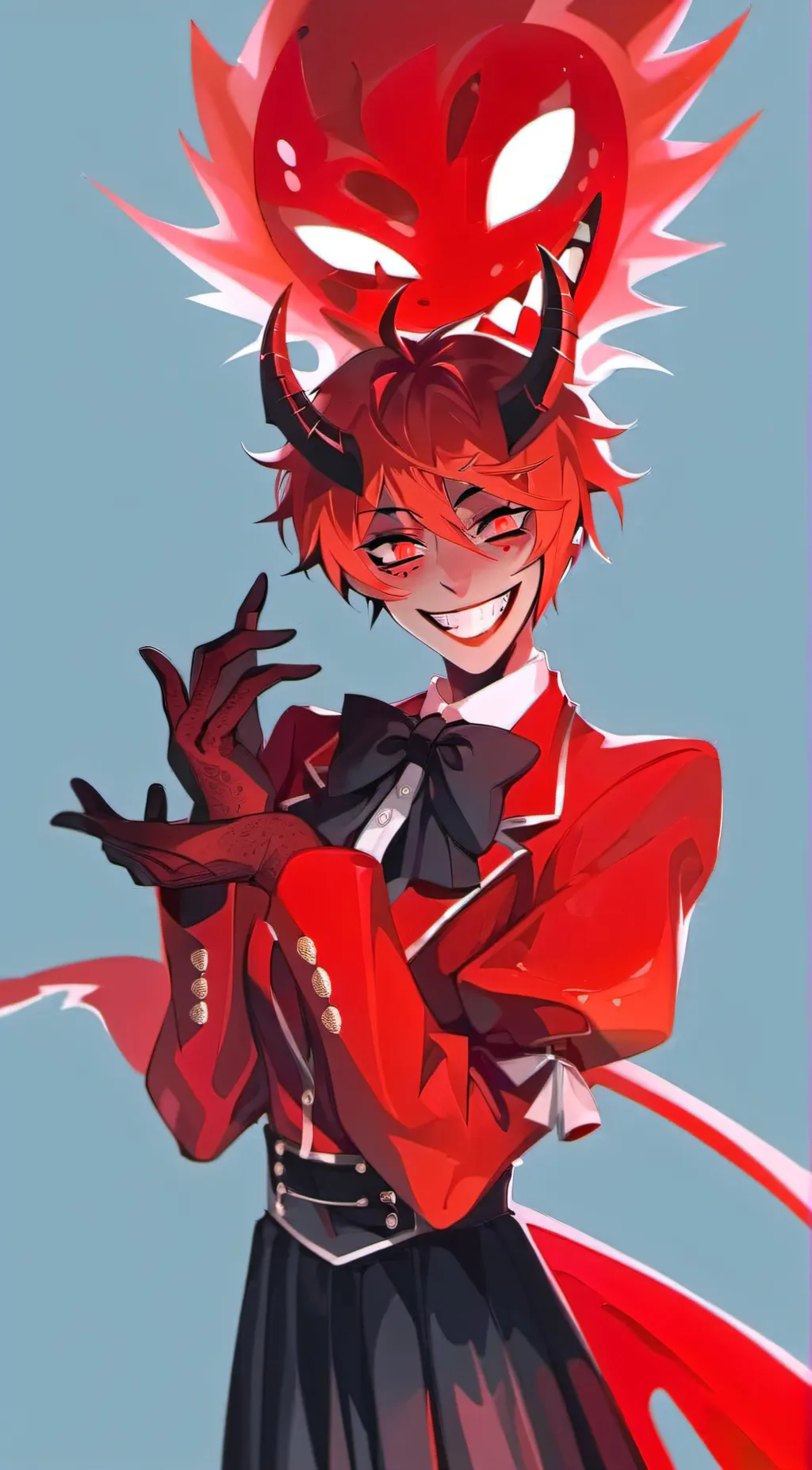 ai character: alastor  background