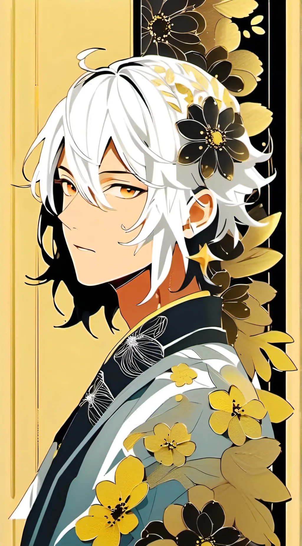 ai character: Naruto academy  background