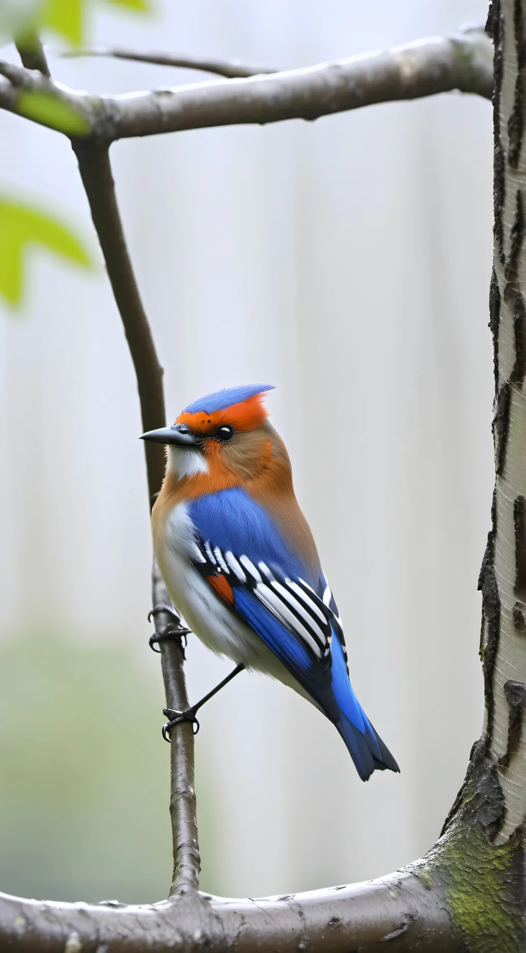ai character: the bird background