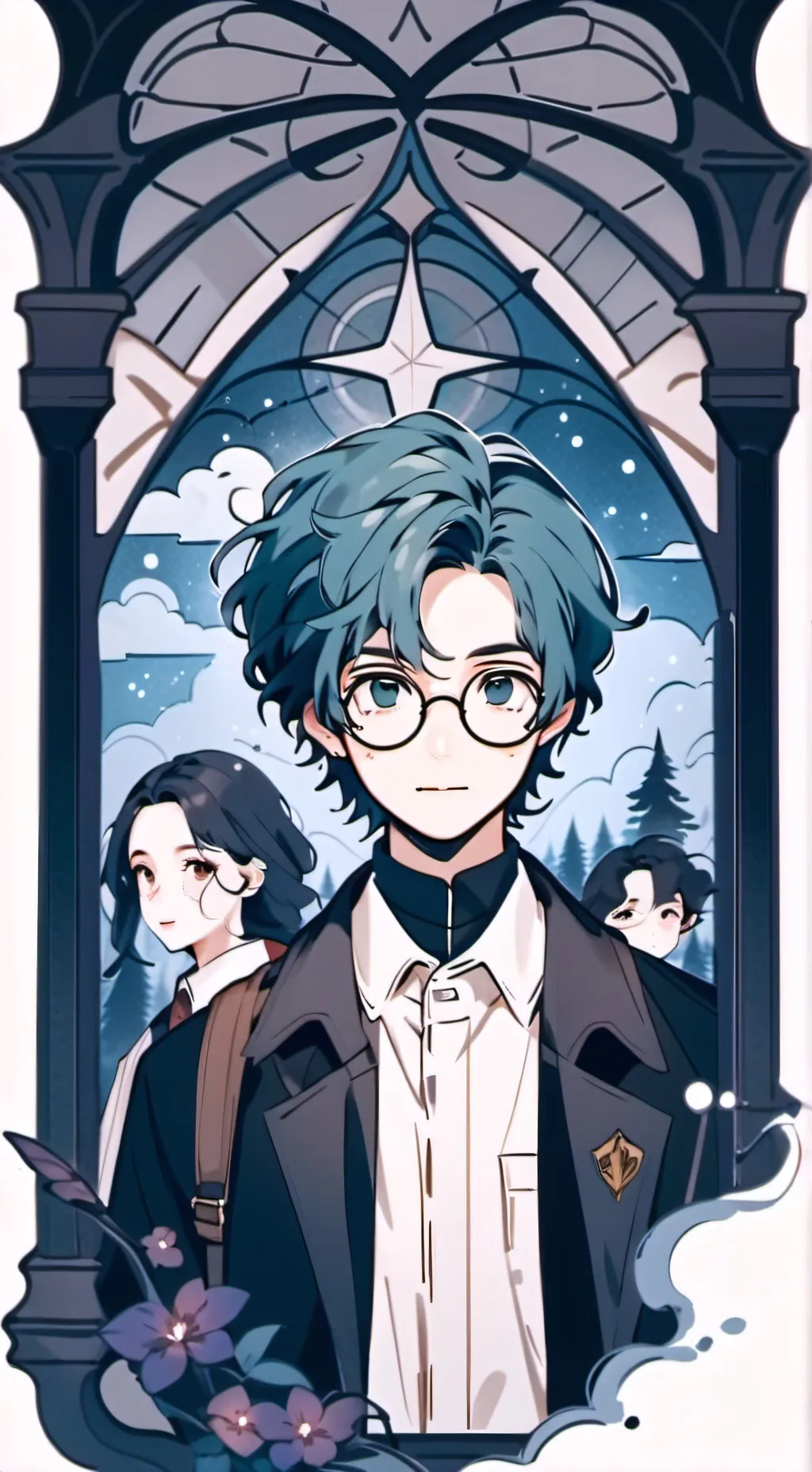 ai character: hp among us  background