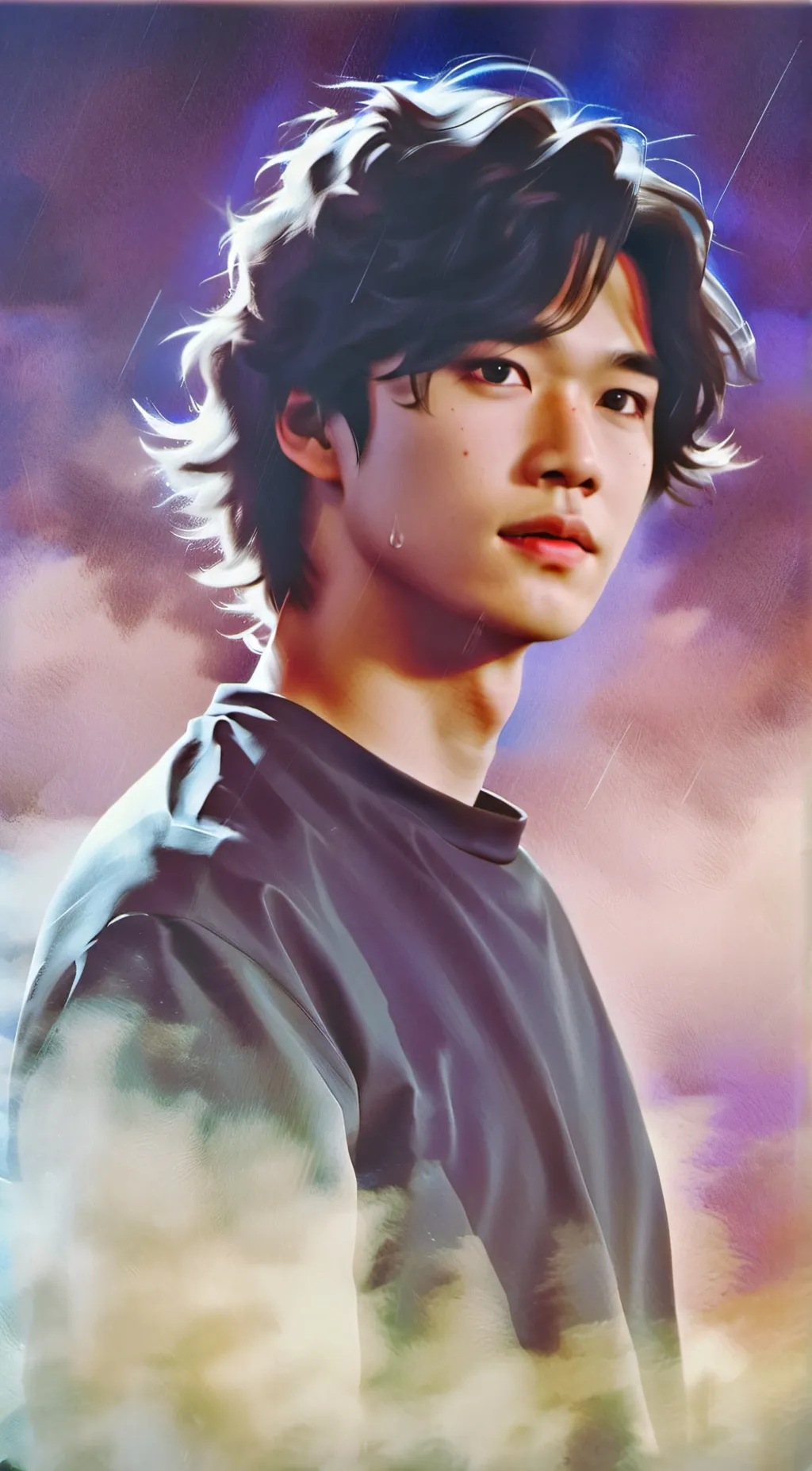 ai character: Nao  background