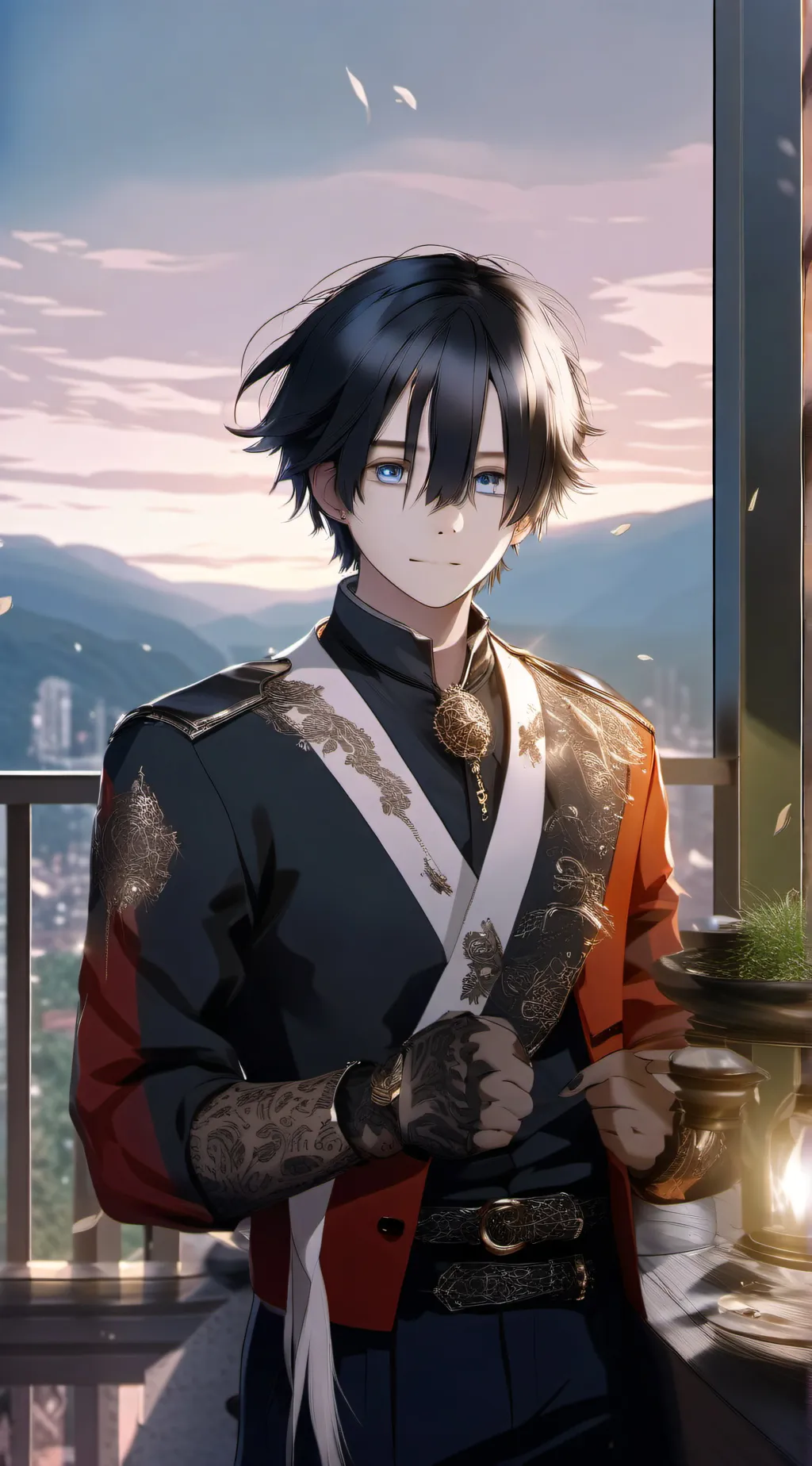 ai character: Ethan background