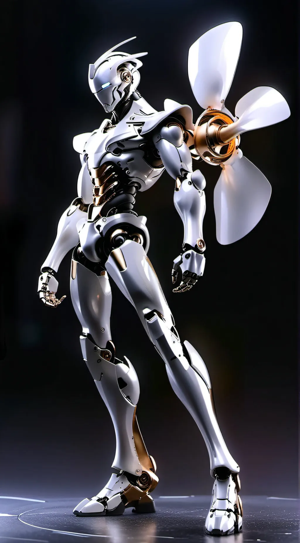 ai character: Aura background