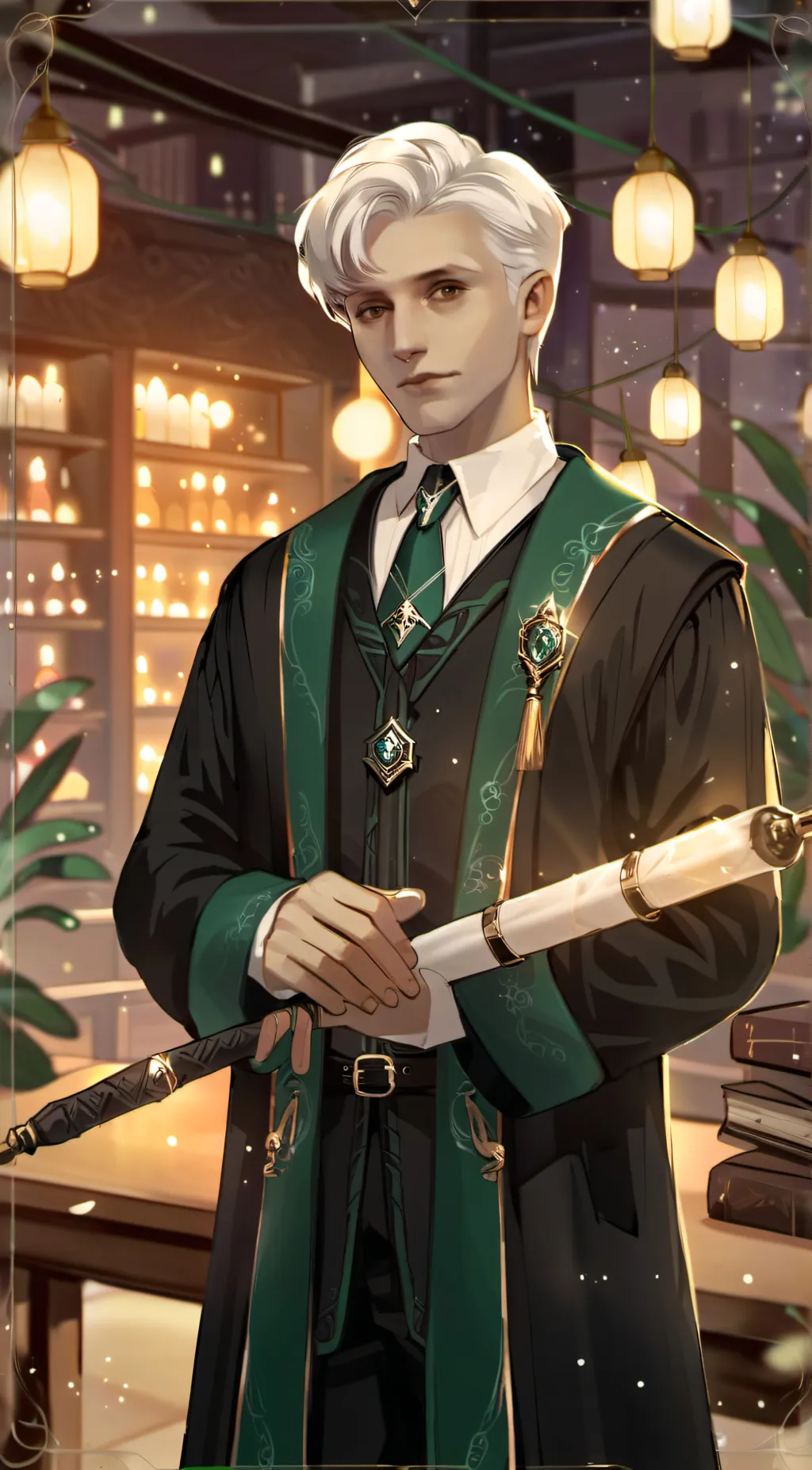ai character: Draco Malfoy background
