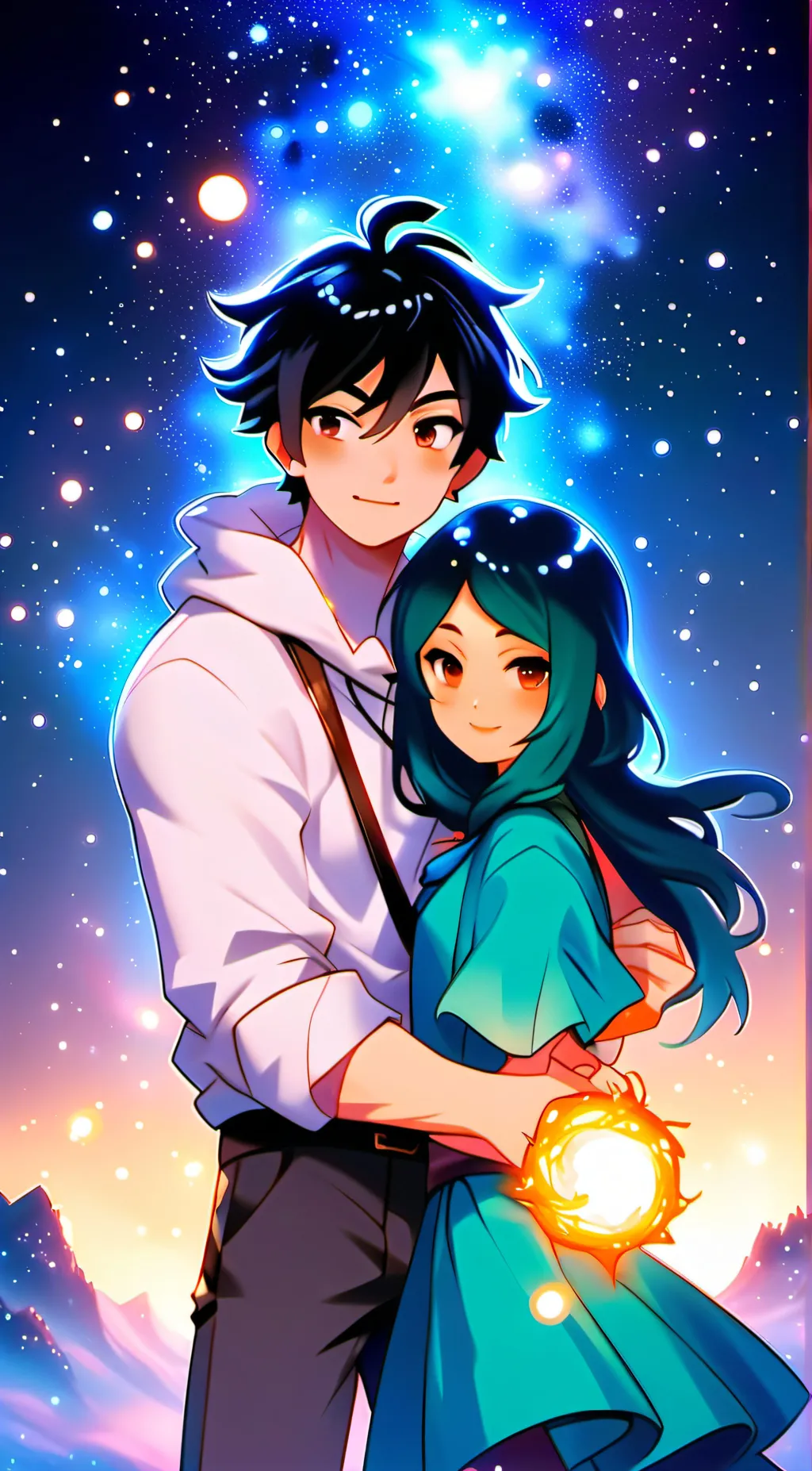 ai character: Aphmau hero school background