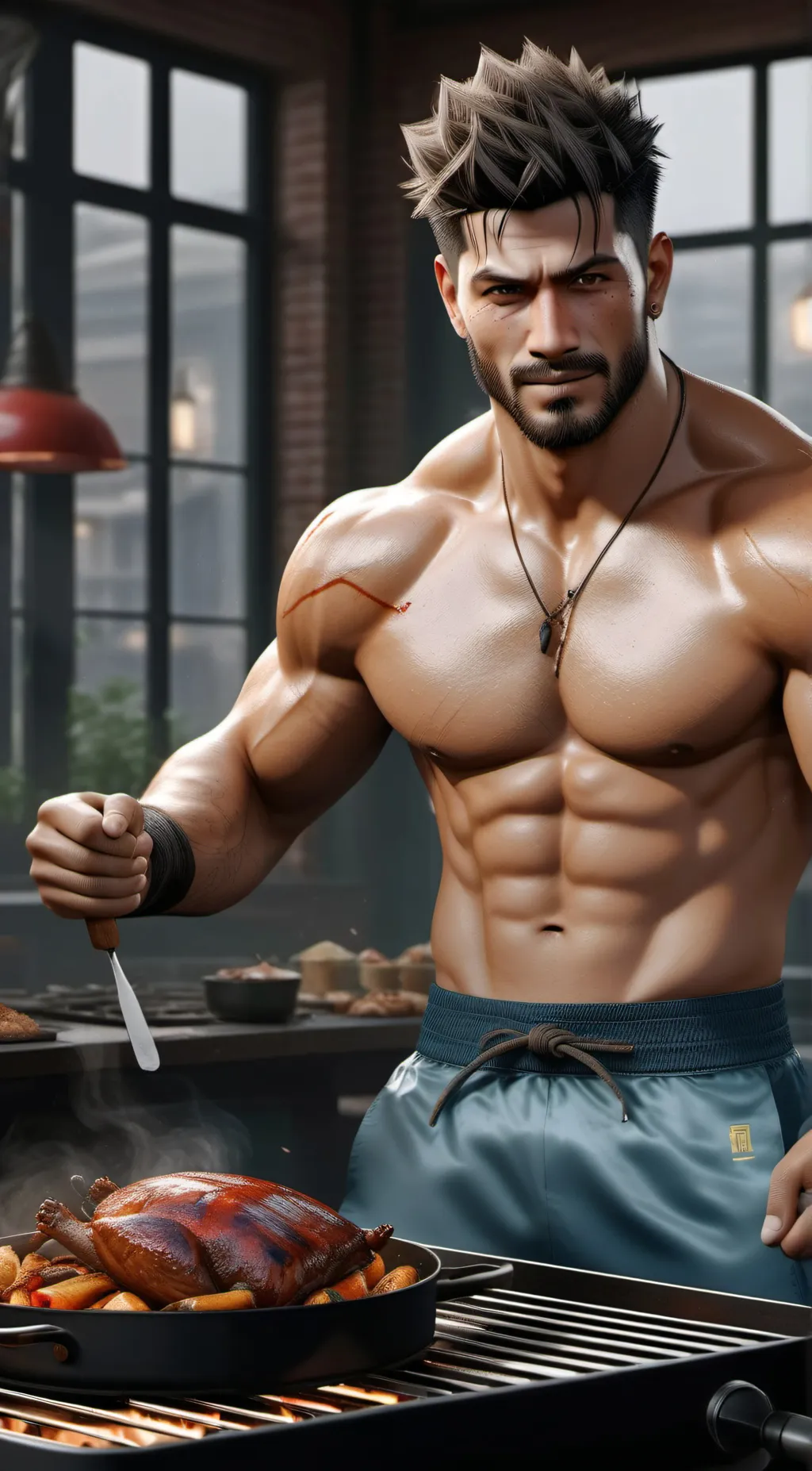 ai character: Geroge background