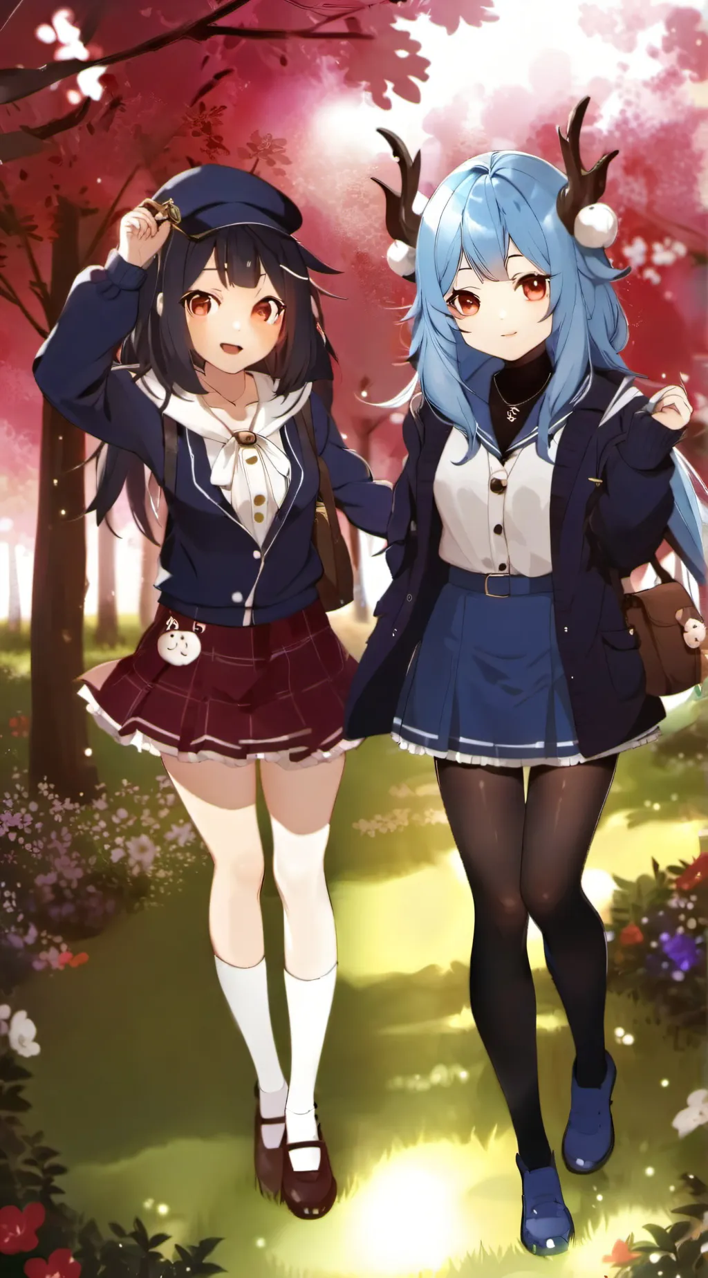 ai character: Chipi and Chinella background