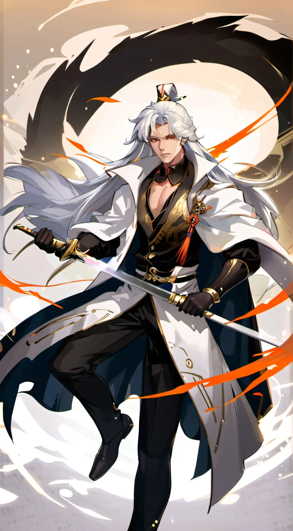 ai character: Shiro Hakari background