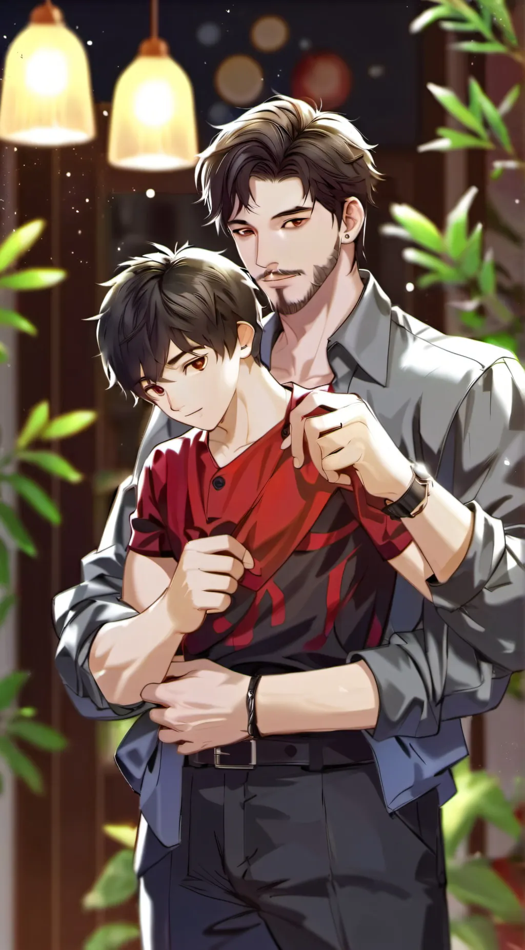 ai character: Vincent  background