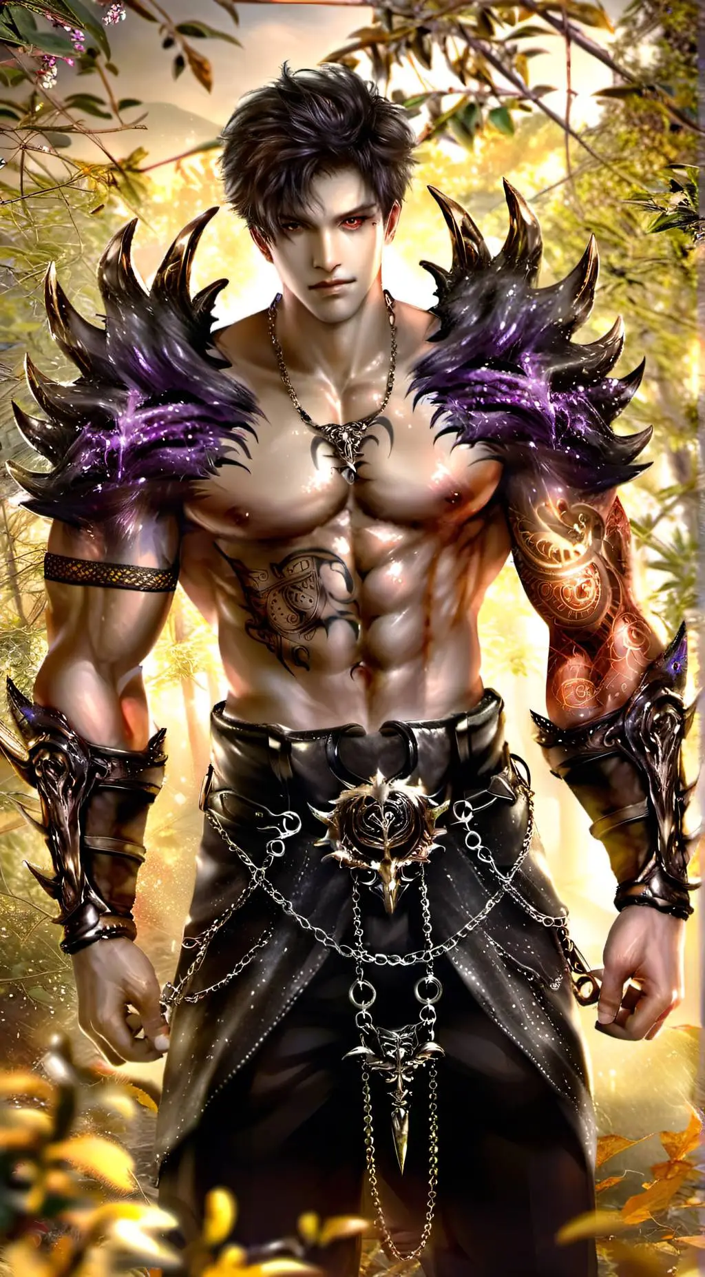 ai character: Lucifer background