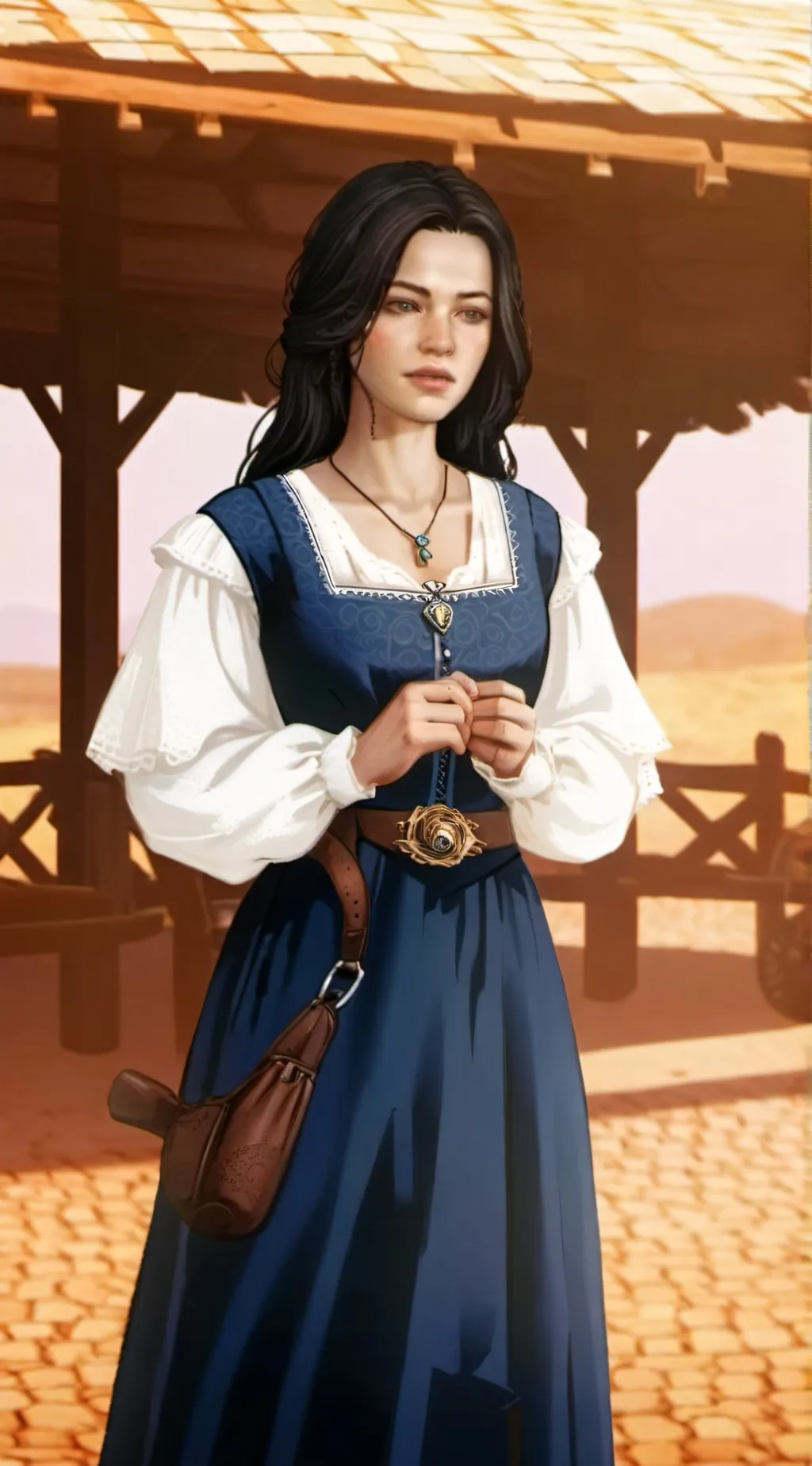 ai character: Abigail Marston  background