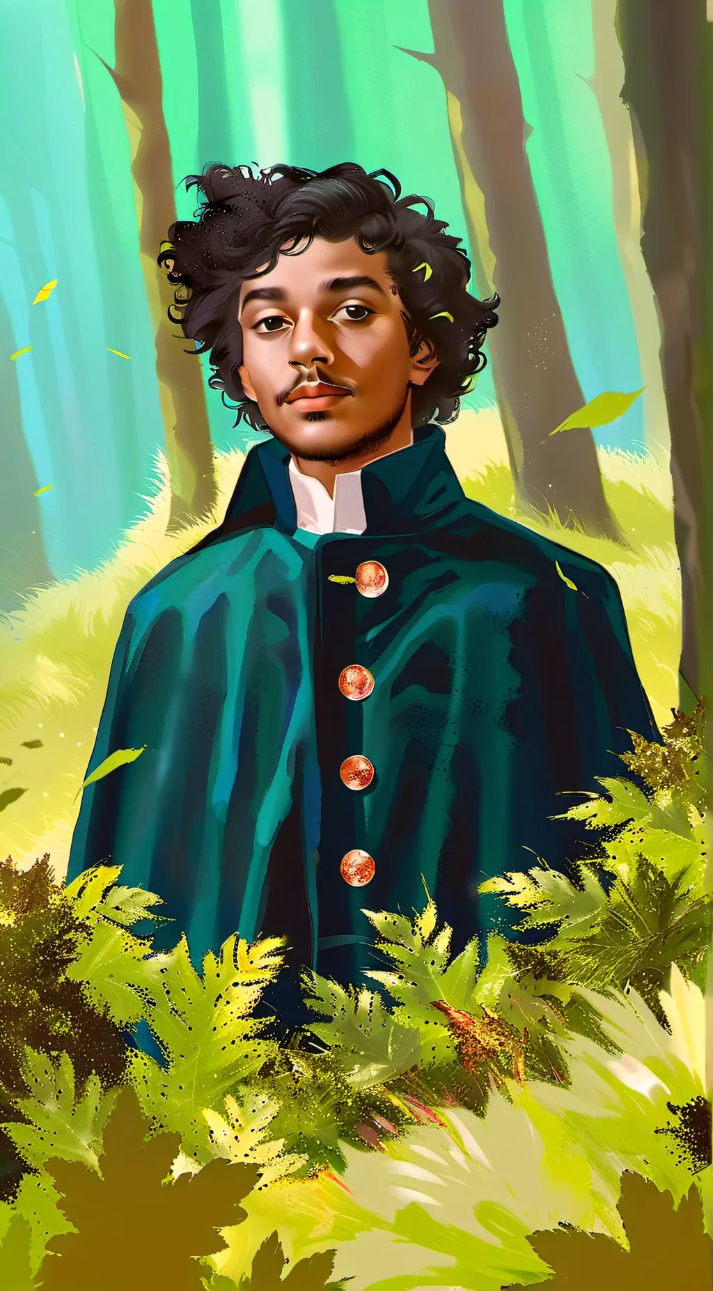 ai character: The Drus King background