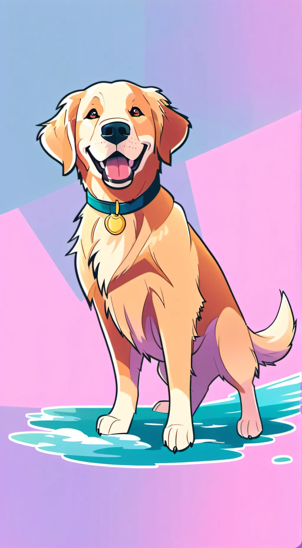 ai character: Bean background