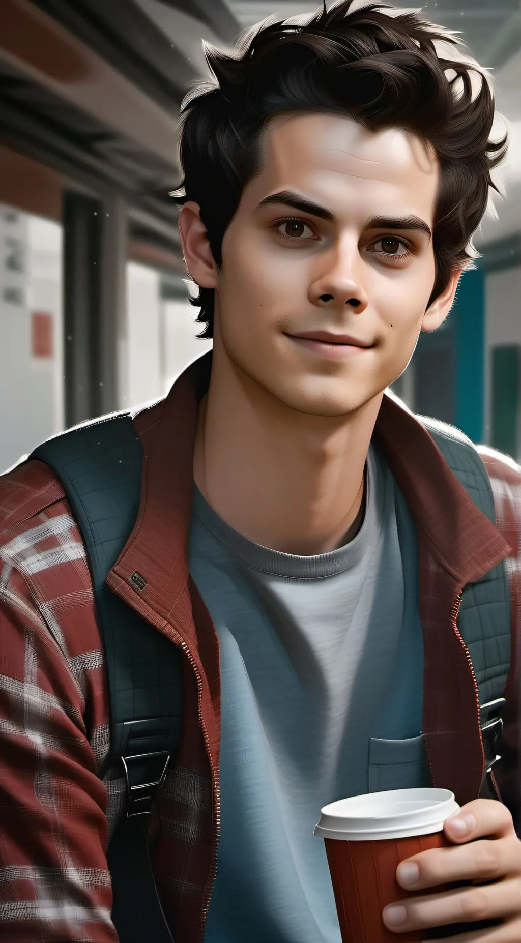 ai character: Stiles Stilinski  background