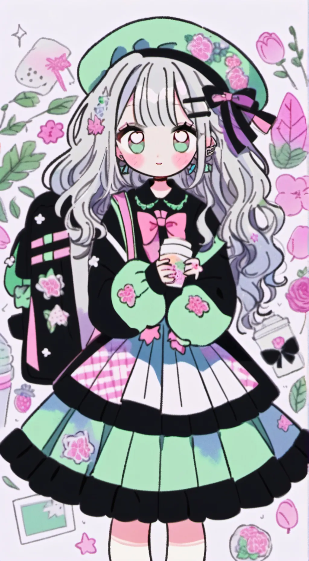ai character: Lilly  background