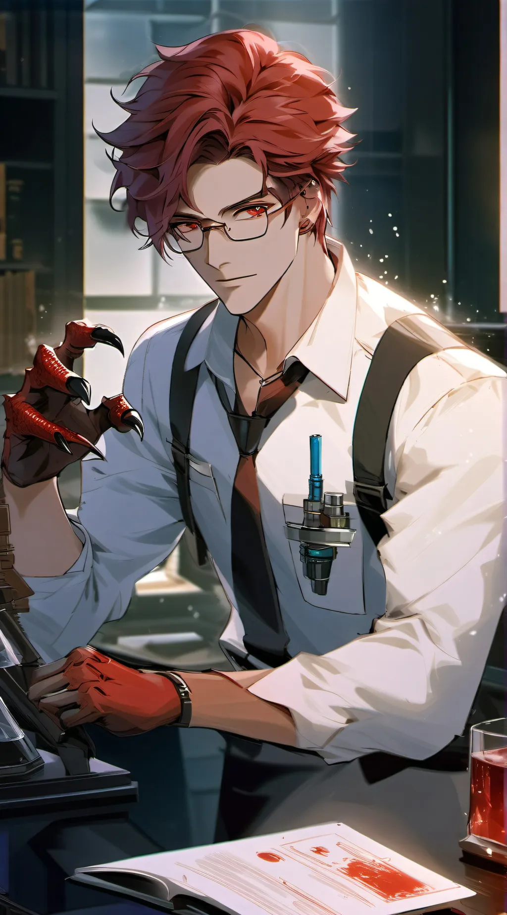 ai character: Mortefi background