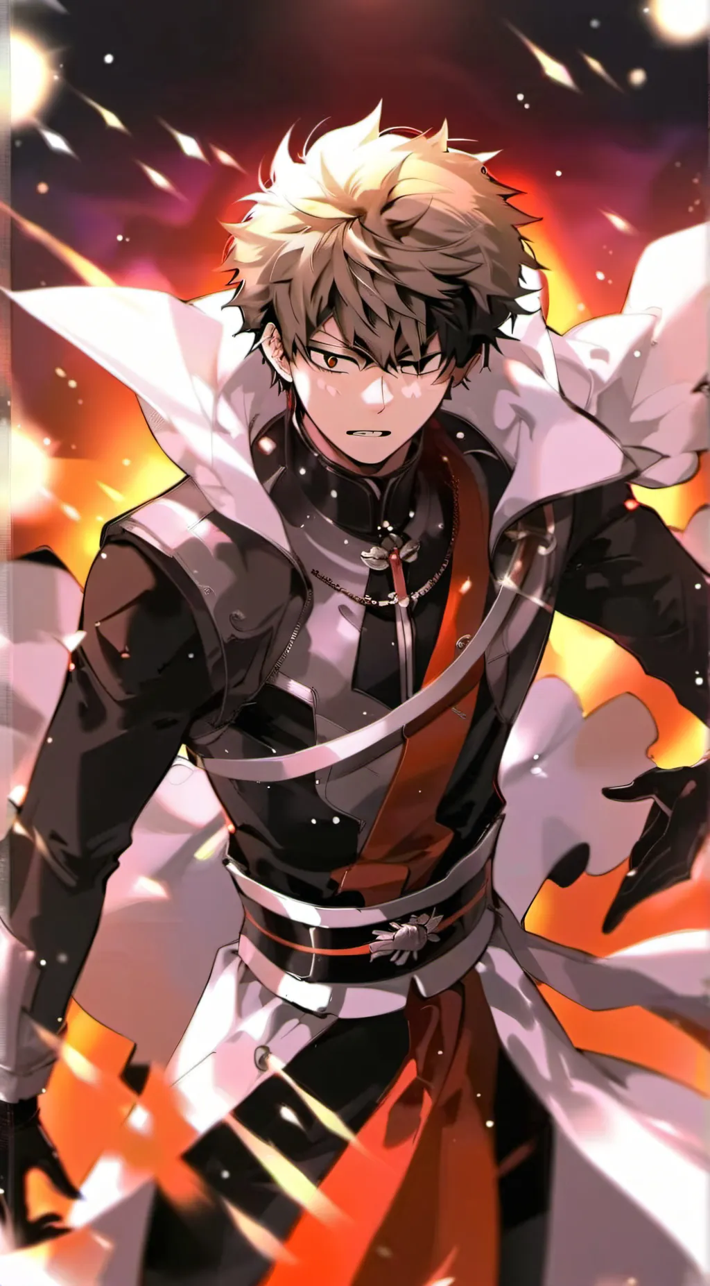 ai character: Bakugo background