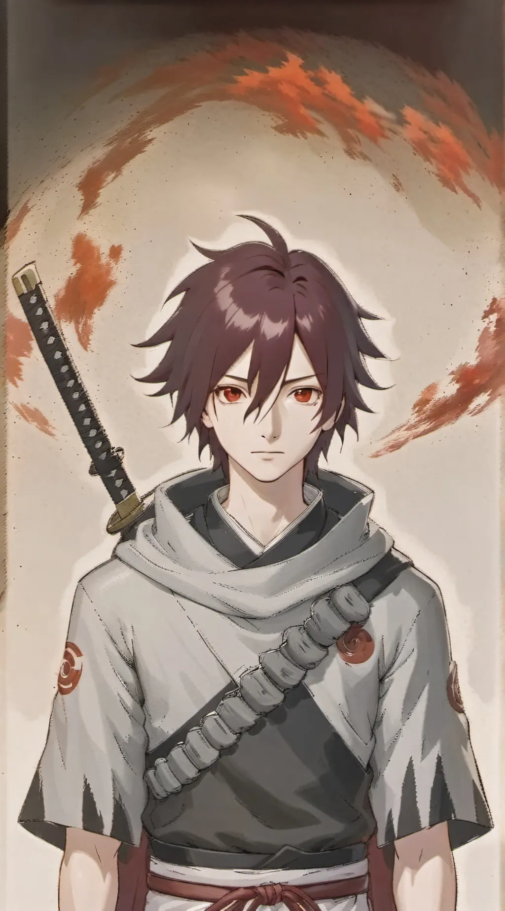 ai character: Naruto shippuden  background