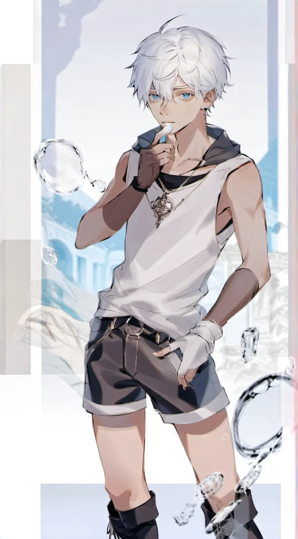 ai character: geto x gojo background