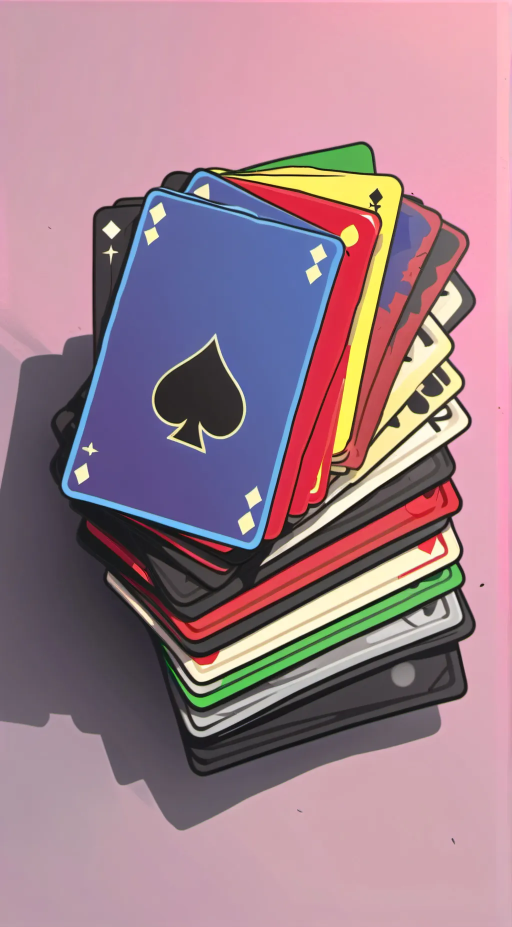 ai character: hh playing uno background