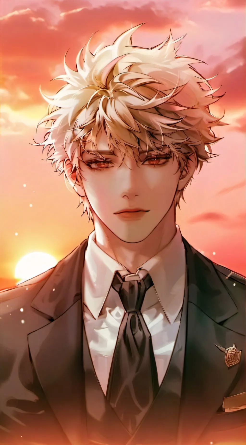 ai character: Katsuki bakugou background