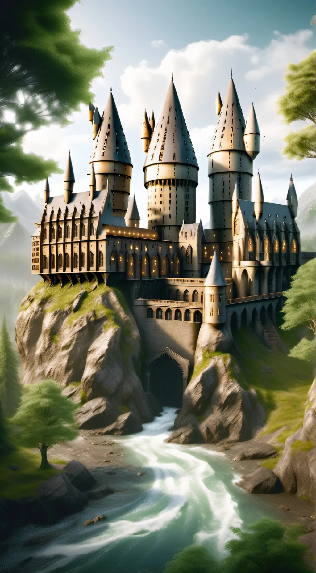 ai character: Hogwarts battle background