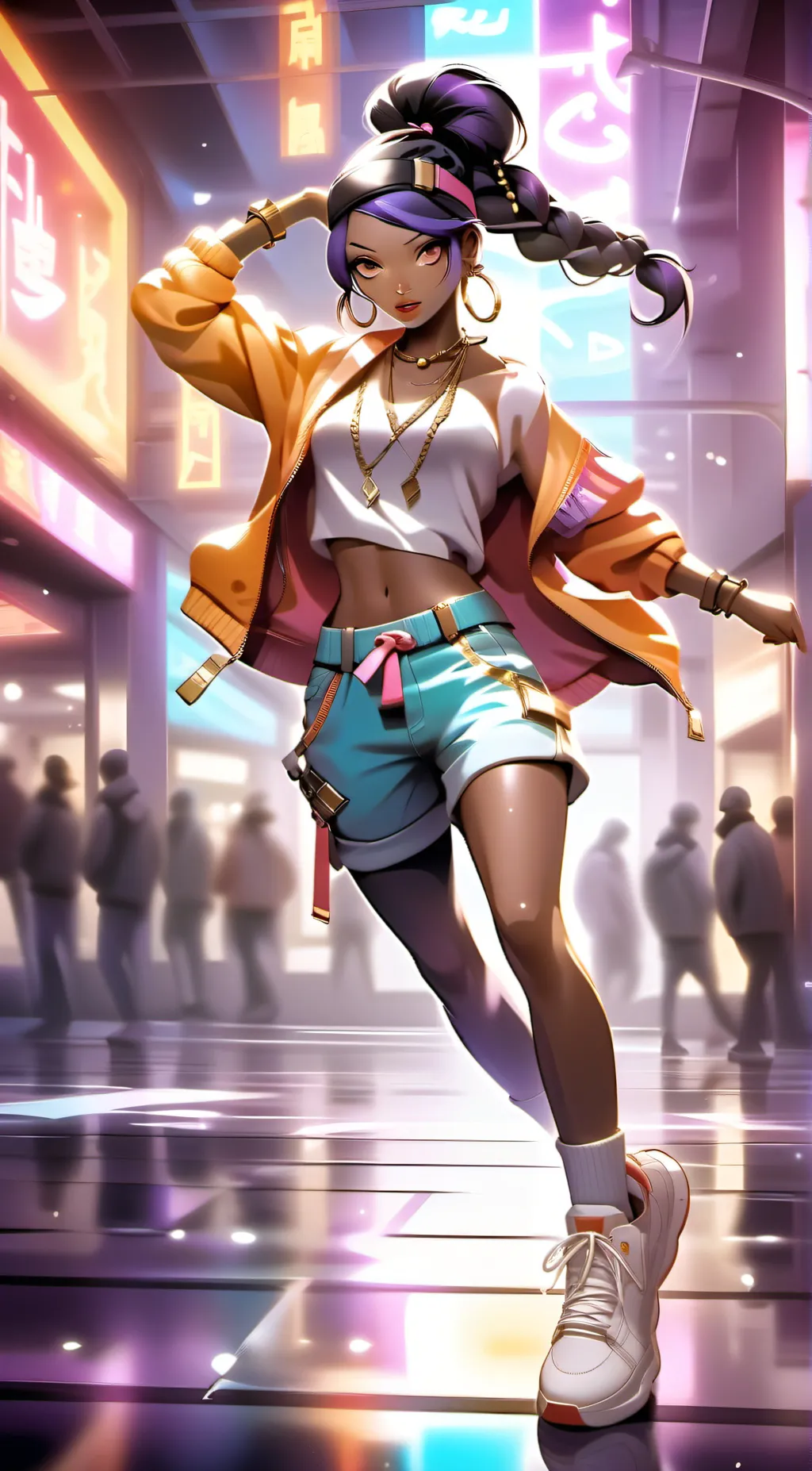 ai character: tiffianna background